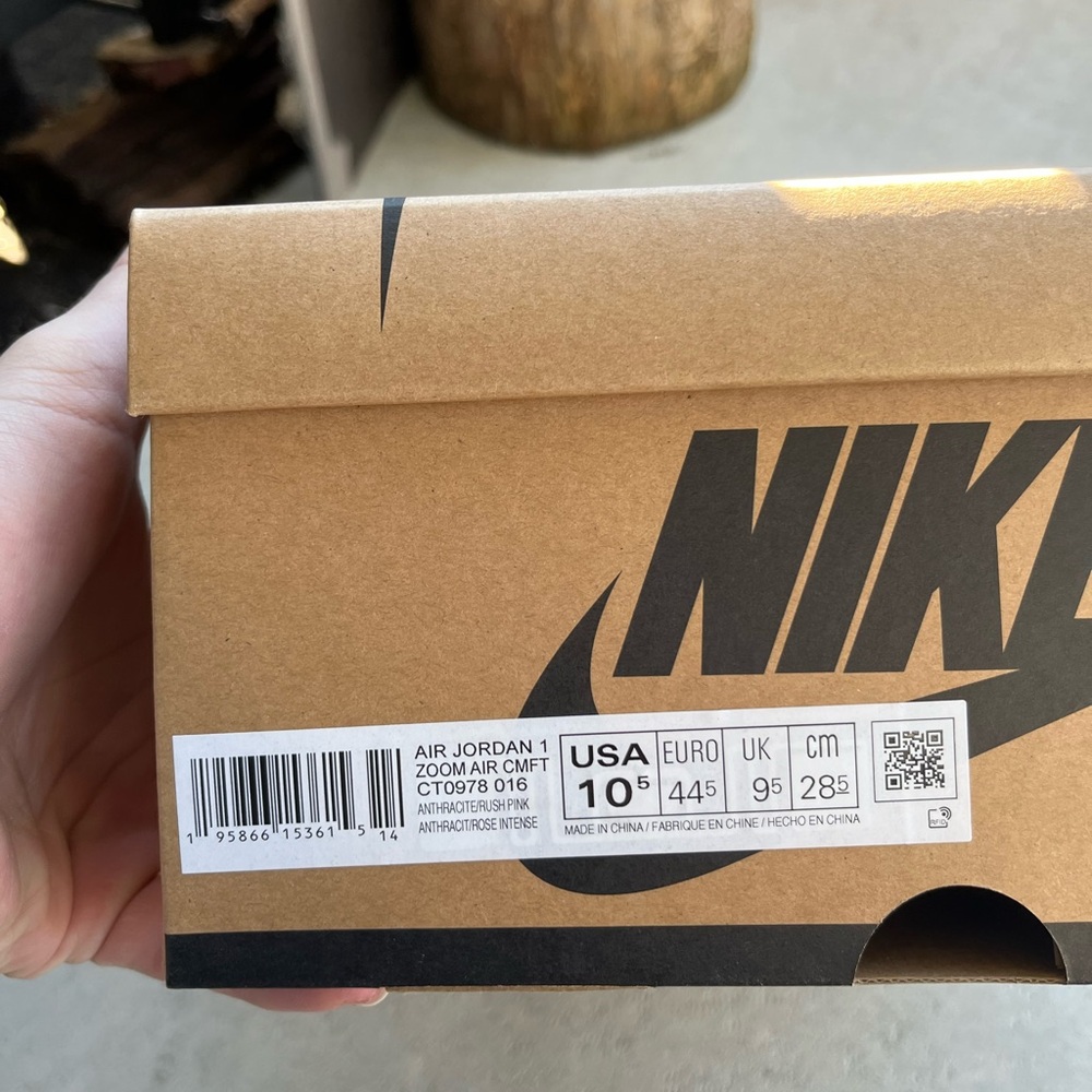 Nike air jordan 1 high zoom CMFT anthracite - Picture 8 of 9